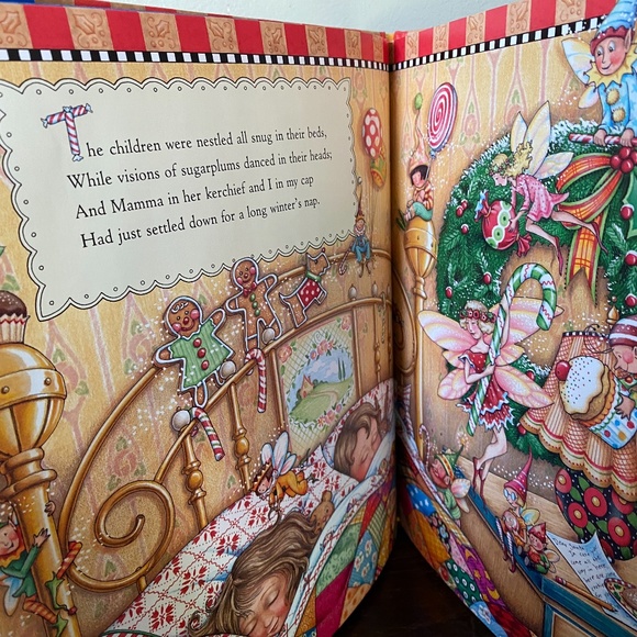 The Night Before Christmas; Illustrated by Mary Englebreit, with dust jacket - Picture 6 of 9